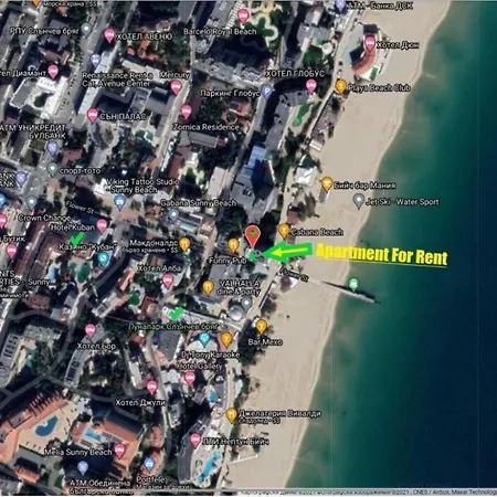Apartment In The Heart Of Sunny Beach Close To The Sea And The Beach شقة